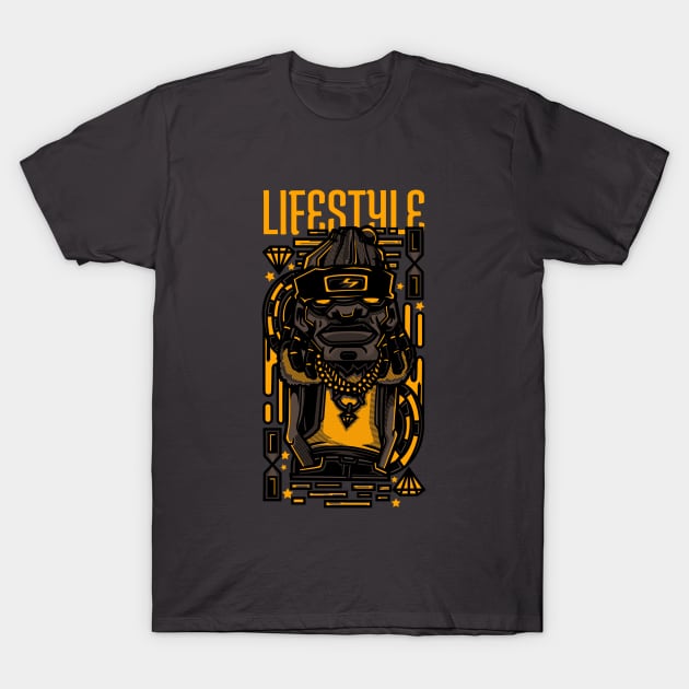 Awesome Lifestyle  Design T-Shirt by ArtPace